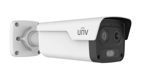 IP კამერა - 4მპ, 4მმ, Bullet, Thermal &amp; Optical, SD, ANR, Uniview